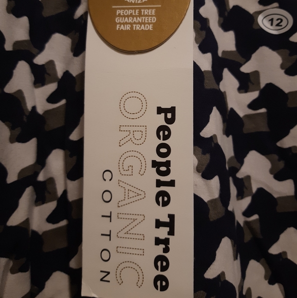 RARE! UK Peter Jensen Dachshund Dog Print Dress - Picture 6 of 8